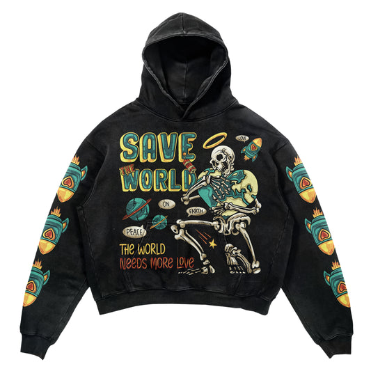 World Peace Graphic Hoodie Volume 2